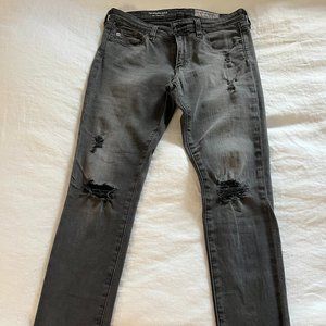 AG Legging Ankle - Super skinny Ankle Grey Jeans